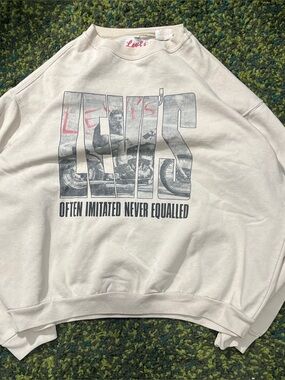 Levi's Vintage Beige Graphic Sweater (L)